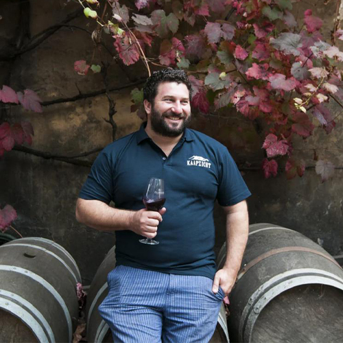 Danie Steytler, winemaker at Kaapzicht Wine Estate, Stellenbosch