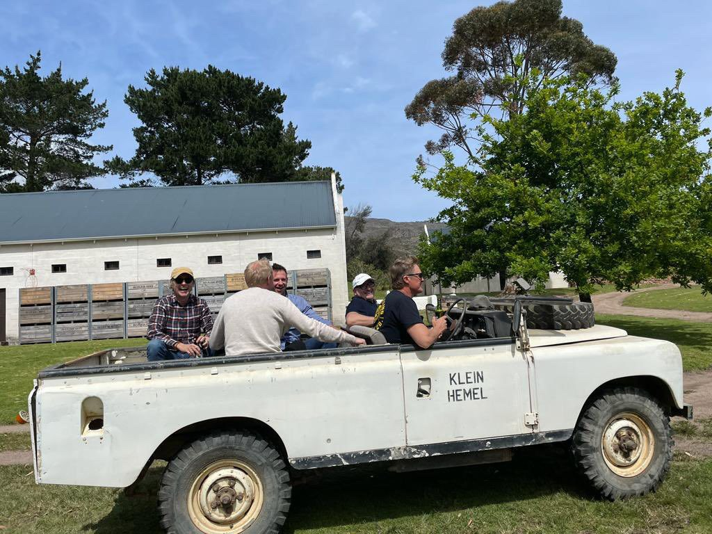 Tasting Chardonnay components in the Hemel-en-Aarde